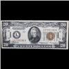 Image 2 : 1934A $20 Hawaii WWII Emergency Currency Federal Reserve Note Grades vf+