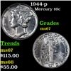 Image 1 : 1944-p Mercury Dime 10c Grades GEM++ Unc
