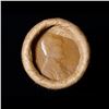 Image 2 : Mixed small cents 1c orig shotgun roll, 1919-s Wheat Cent, 1889 Indian Cent other end, Brinks Wrappe