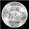 Image 3 : 1951-d Franklin Half Dollar 50c Grades Choice Unc+ FBL