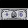 Image 3 : Set of 2x Consecutive 1934C $5 Blue Seal Silver Certificates, All CU Grade Grades Choice CU