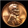 Image 2 : 1957-d Lincoln Cent 1c Grades GEM++ Unc RD