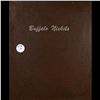 Image 2 : Partial Buffalo 5c Dansco Book, 1913-1938 33 coins in Total, Contains Rare 1938-d/s