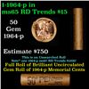 Image 1 : Shotgun Lincoln 1c roll, 1964-p 50 pcs Brandt Wrapper.