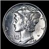 Image 2 : 1942-p Mercury Dime 10c Grades GEM++ Unc