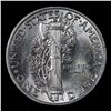 Image 3 : 1942-p Mercury Dime 10c Grades GEM++ Unc