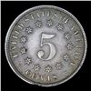 Image 2 : 1883 Shield Nickel 5c Grades vf++