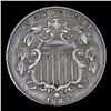 Image 3 : 1883 Shield Nickel 5c Grades vf++