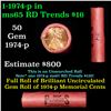 Image 1 : Shotgun Lincoln 1c roll, 1974-p 50 pcs Steelstrong Wrapper.