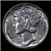 Image 2 : 1943-d Mercury Dime 10c Grades Select+ Unc