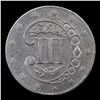 Image 3 : 1860 Three Cent Silver 3cs Grades xf+