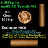 Image 1 : Shotgun Lincoln 1c roll, 1958-p 50 pcs Brandt Wrapper.