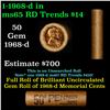 Image 1 : Shotgun Lincoln 1c roll, 1968-d 50 pcs Brandt Wrapper.