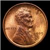 Image 2 : 1909 vdb Lincoln Cent 1c Grades GEM Unc RB