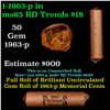 Image 1 : Shotgun Lincoln 1c roll, 1963-p 50 pcs Brandt Wrapper.