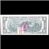 Image 3 : 1976 $2 Federal Reserve Note 1st Day of Issue, with Stamp (Philadelphia, PA) Grades Gem CU