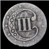 Image 3 : 1852 Three Cent Silver 3cs Grades vg details
