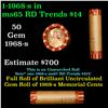 Image 1 : Shotgun Lincoln 1c roll, 1968-s 50 pcs Brandt Wrapper.
