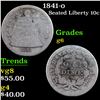 Image 1 : 1841-o Seated Liberty Dime 10c Grades g+