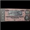 Image 2 : 1864 $10 Confederate Note, T-68 Grades vf+