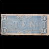 Image 3 : 1864 $10 Confederate Note, T-68 Grades vf+