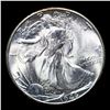 Image 2 : 1946-D Walking Liberty Half Dollar 50c Grades Choice+ Unc