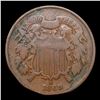 Image 2 : 1869 Two Cent Piece 2c Grades vf+