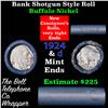 Image 1 : Buffalo Nickel Shotgun Roll in Old Bank Style 'Bell Telephone'  Wrapper 1924 &d Mint Ends Grades