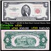 Image 1 : **Star Note** 1953B $2 Red Seal United States Note Grades vf++