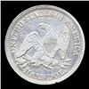 Image 3 : 1858-p Seated Half Dollar 50c Graded au55 By SEGS