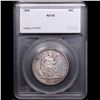 Image 4 : 1858-p Seated Half Dollar 50c Graded au55 By SEGS