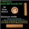 Image 1 : Shotgun Lincoln 1c roll, 1970-d 50 pcs Brandt Wrapper.
