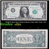 Image 1 : 1963B $1 'Barr Note' Federal Reserve Note (New York,  NY) Grades vf+