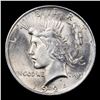 Image 2 : 1924-p Peace Dollar $1 Graded ms66 BY SEGS
