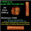 Image 1 : Shotgun Lincoln 1c roll, 1960-p 50 pcs Brandt Wrapper.
