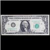 Image 2 : 1963B $1 'Barr Note' Federal Reserve Note (Richmond, VA) Grades vf++