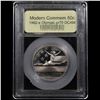 Image 2 : Proof 1992-S Olympic Modern Commem Half Dollar 50c Graded GEM++ Proof Deep Cameo BY USCG