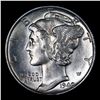 Image 2 : 1940-p Mercury Dime 10c Grades GEM Unc