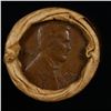 Image 2 : Shotgun Lincoln 1c roll, 1935-p 50 pcs Brandt Wrapper.