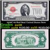Image 1 : 1928C $2 Red Seal United States Note Grades Choice AU/BU Slider