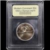 Image 2 : 1992-p Olympics Modern Commem Half Dollar 50c Graded ms70, Perfection BY USCG