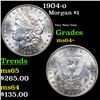 Image 1 : 1904-o Morgan Dollar $1 Grades Choice+ Unc