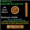 Image 1 : Shotgun Lincoln 1c roll, 1953-s 50 pcs Brandt Wrapper.