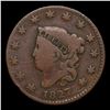 Image 2 : 1827 Coronet Head Large Cent 1c Grades f+