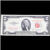 Image 2 : 1953B $2 Red Seal United States Note Grades Select CU