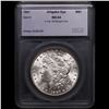 Image 4 : 1887-p Morgan Dollar VAM 12, Alligator Eye Top 100! $1 Graded ms64 By SEGS