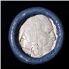 Image 2 : Buffalo Nickel Shotgun Roll in Old Bank Style 'Bell Telephone'  Wrapper 1920 &d Mint Ends Grades