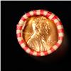 Image 2 : Shotgun Lincoln 1c roll, 1973-p 50 pcs Provident Bank Wrapper.