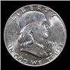 Image 2 : 1951-p Franklin Half Dollar 50c Grades Choice+ Unc