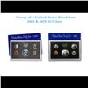 Image 1 : Group of 2 United States Mint Proof Sets 1969-1970. Containd 1970 Kennedy Half Dollar was struck in 